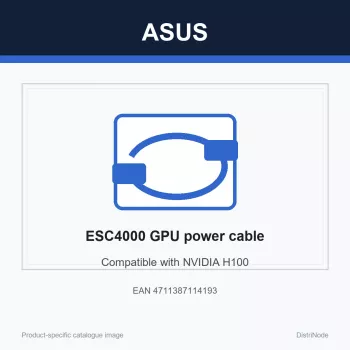 Sieťový kábel pre ASUS ESC4000-séria kompatibilný s NVIDIA H100, značka ASUS
