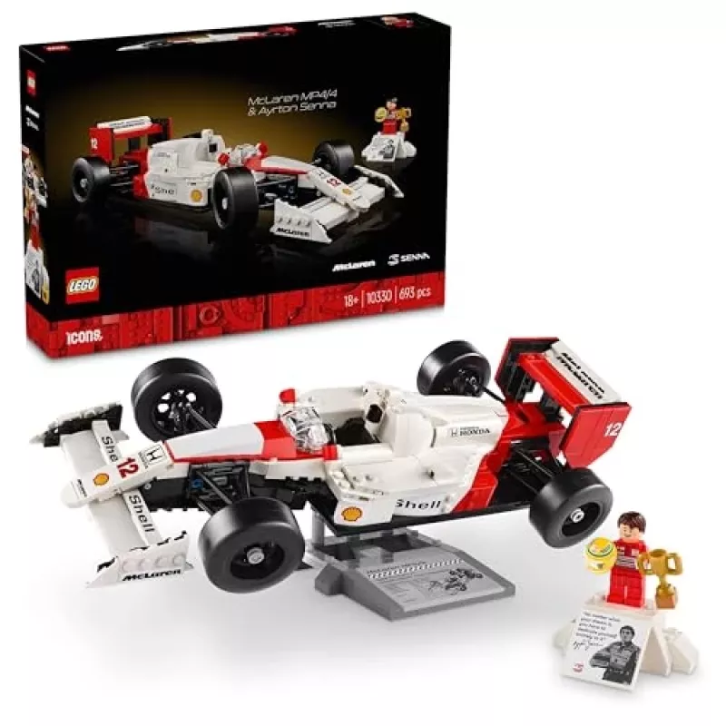 LEGO set McLaren MP4/4 Ayrton Senna 10330 — LEGO ICONS model v mierke