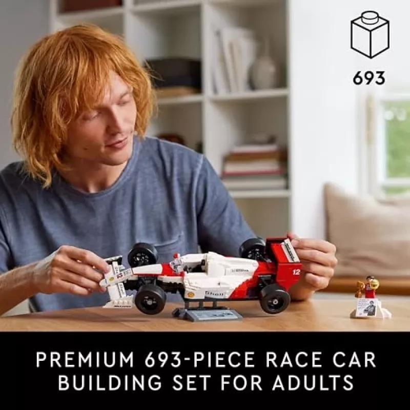 LEGO set McLaren MP4/4 Ayrton Senna 10330 — LEGO ICONS model v mierke
