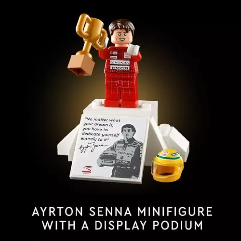 LEGO set McLaren MP4/4 Ayrton Senna 10330 — LEGO ICONS model v mierke