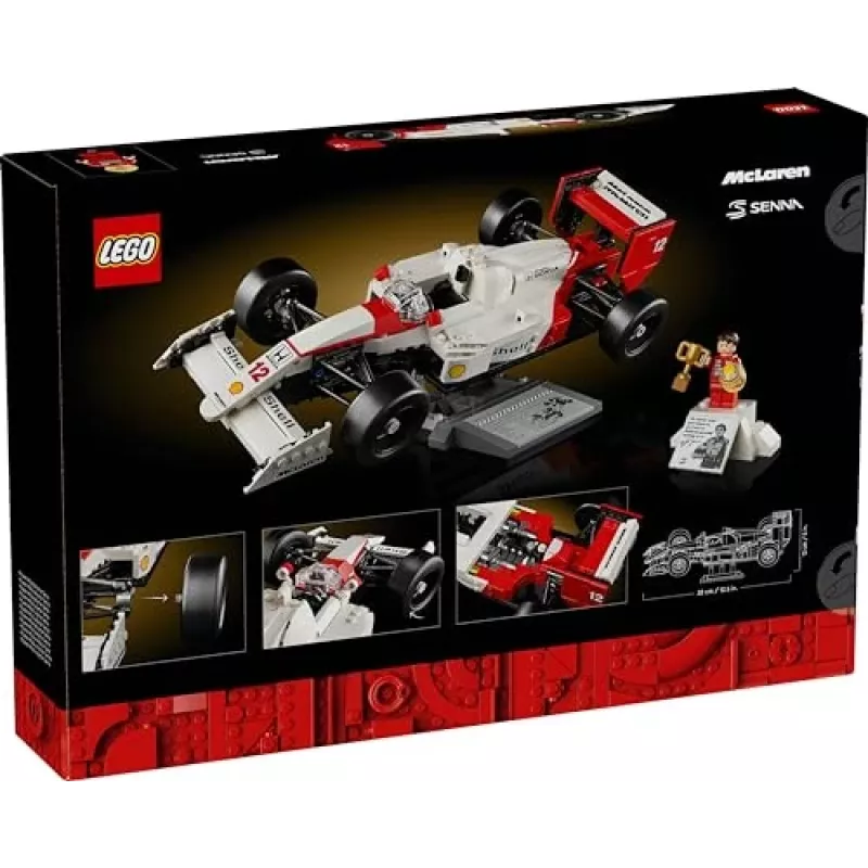 LEGO set McLaren MP4/4 Ayrton Senna 10330 — LEGO ICONS model v mierke