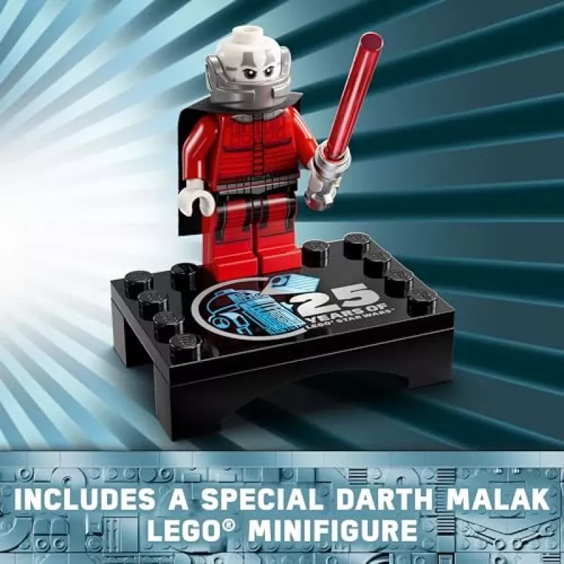 LEGO Star Wars 75379 R2-D2 stavebnica s minifigúrkou Darth Malak, 1050 dielikov, 10+