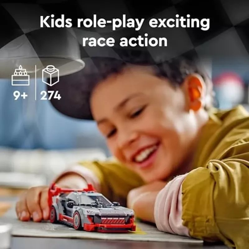 LEGO Speed Champions 76921 Audi S1 E-Tron Quattro pretekárske auto stavebnica