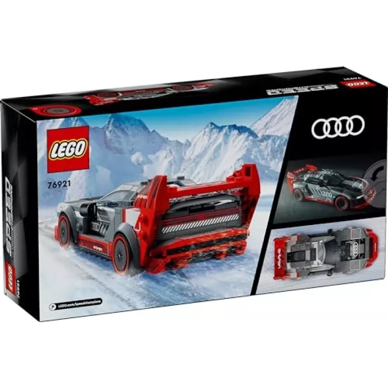 LEGO Speed Champions 76921 Audi S1 E-Tron Quattro pretekárske auto stavebnica