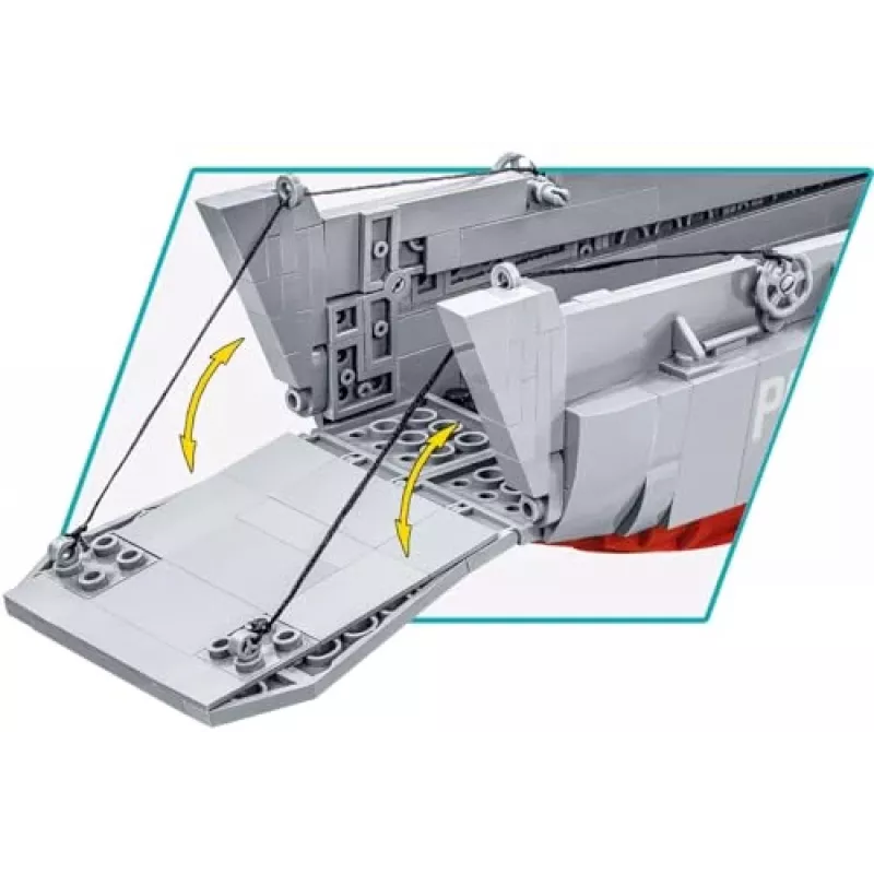 Stavebnica Cobi LCVP Higgins Boat 715 dielov vek 8+