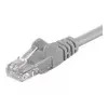 Wentronic 95250 Ethernet patch kábel sivý