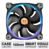Thermaltake Riing 14 LED 256 Color CL-F043-PL14SW-B ventilátory do skrine 140 mm, balenie 3 ks, 600–1400 ot./min., 4-pin