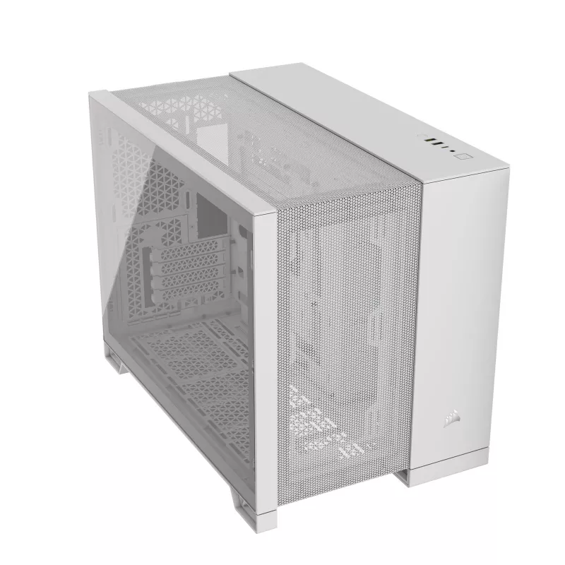 Corsair 2500D AIRFLOW Micro ATX Dual Chamber PC skriňa – biela CC-9011264-WW