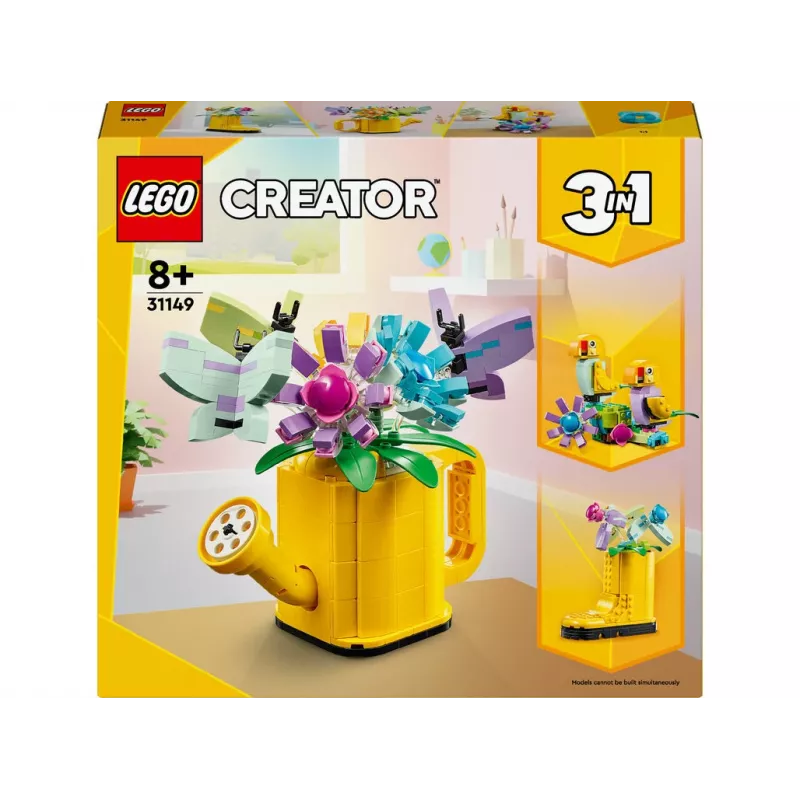 LEGO Creator kvet v kanve 31149 — stavebný model kvetu, 420 dielov, 120×150×130 mm