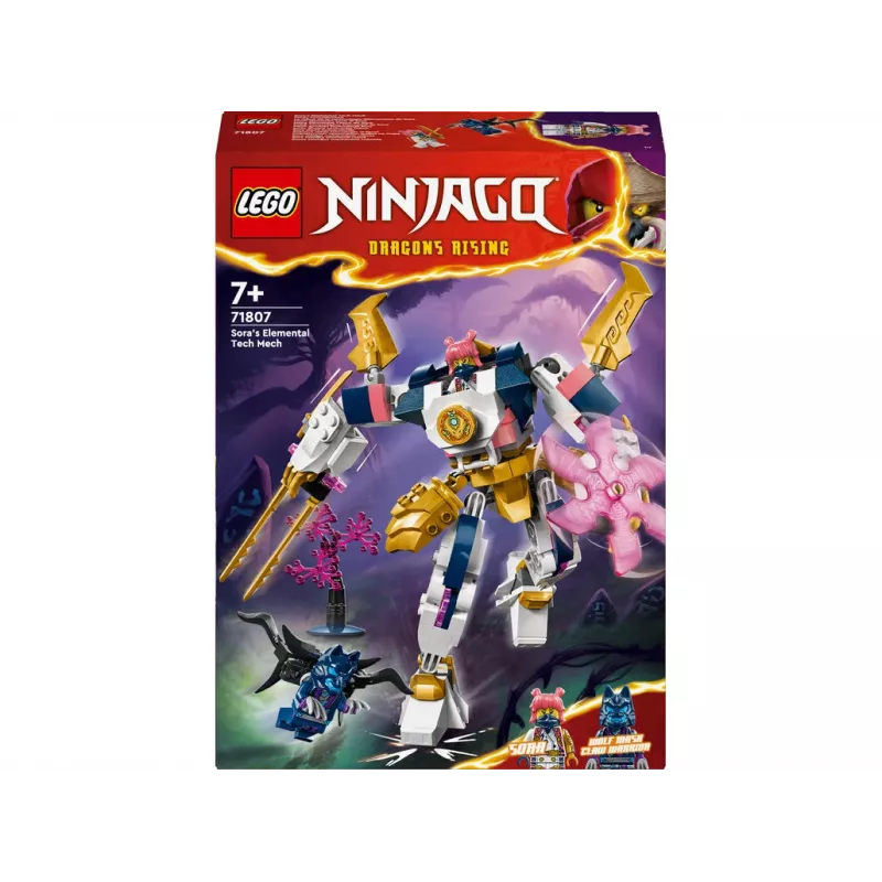 LEGO NINJAGO 71807 Sorin Elemental Tech Mech Rising stavebnica