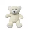 Plüschová hračka TULILO plyšový medvedík maskot Olus 23 cm krémová plyšová figúrka