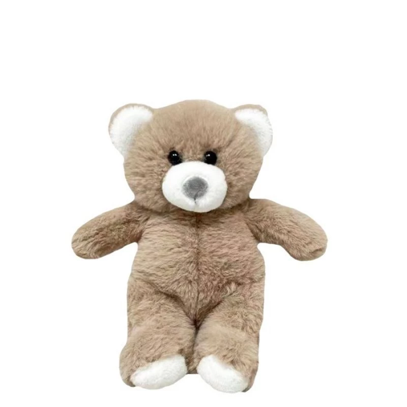 Plüschová hračka TULILO plyšový medvedík maskot Olus 15 cm béžová plyšová hračka