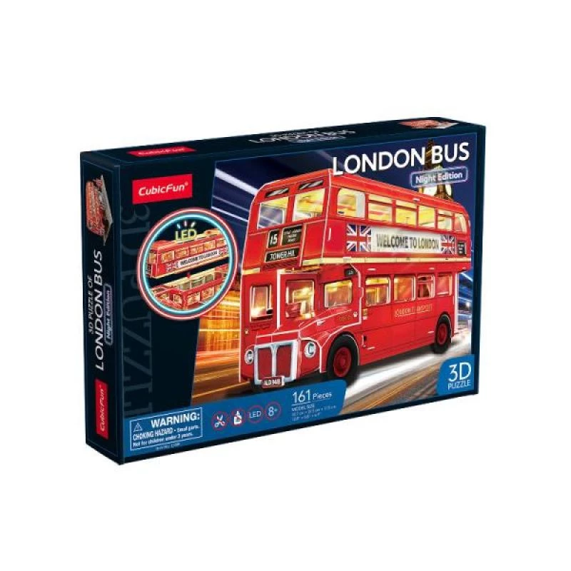 3D puzzle London Bus L538H Cubic Fun Dante