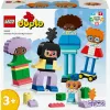 Stavebnica LEGO DUPLO 10423 stavebná sada ľudí, 71 dielov, od 3 rokov, figúrky výška 260 mm
