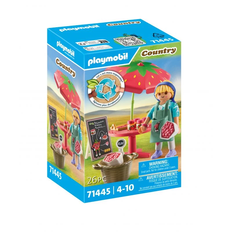 Playmobil Country Stánok s domácim jahodovým džemom