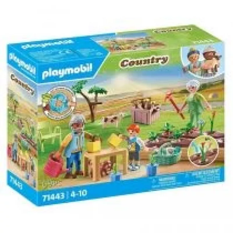 Playmobil 71443 Country: Zeleninová záhrada so starými rodičmi