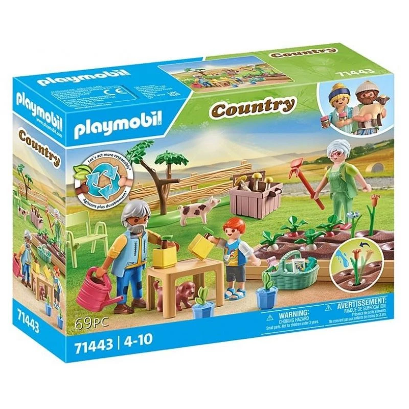 Playmobil 71443 Country: Zeleninová záhrada so starými rodičmi