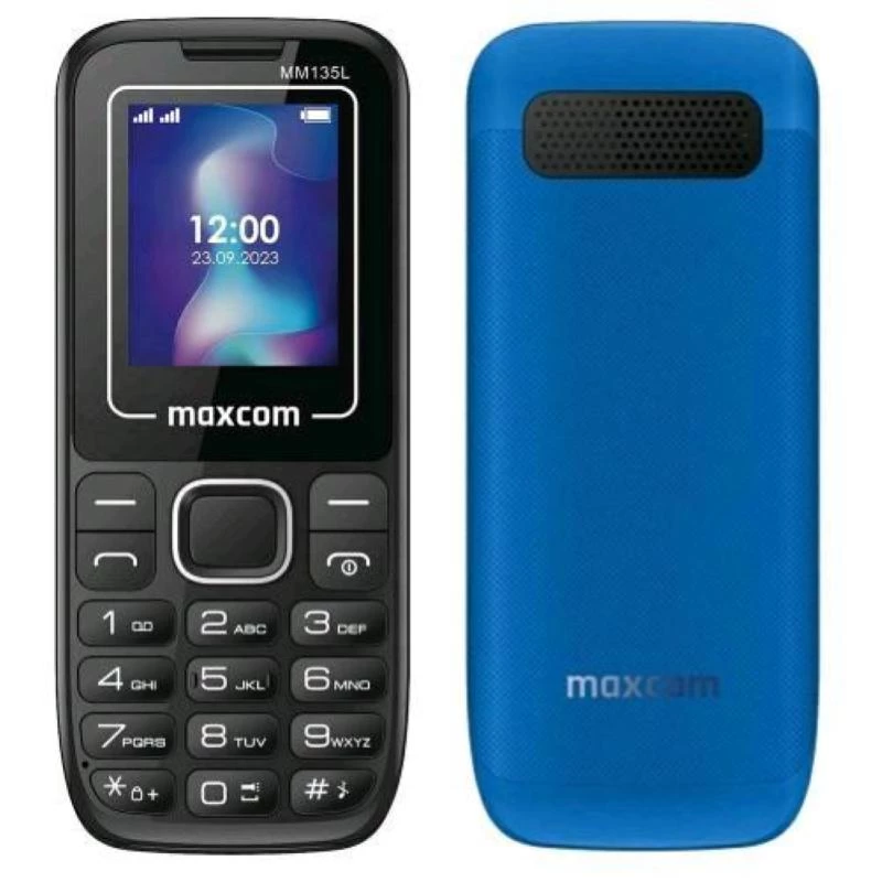 Maxcom MM135LITE Classic GSM vreckový telefón - modrý, modrý