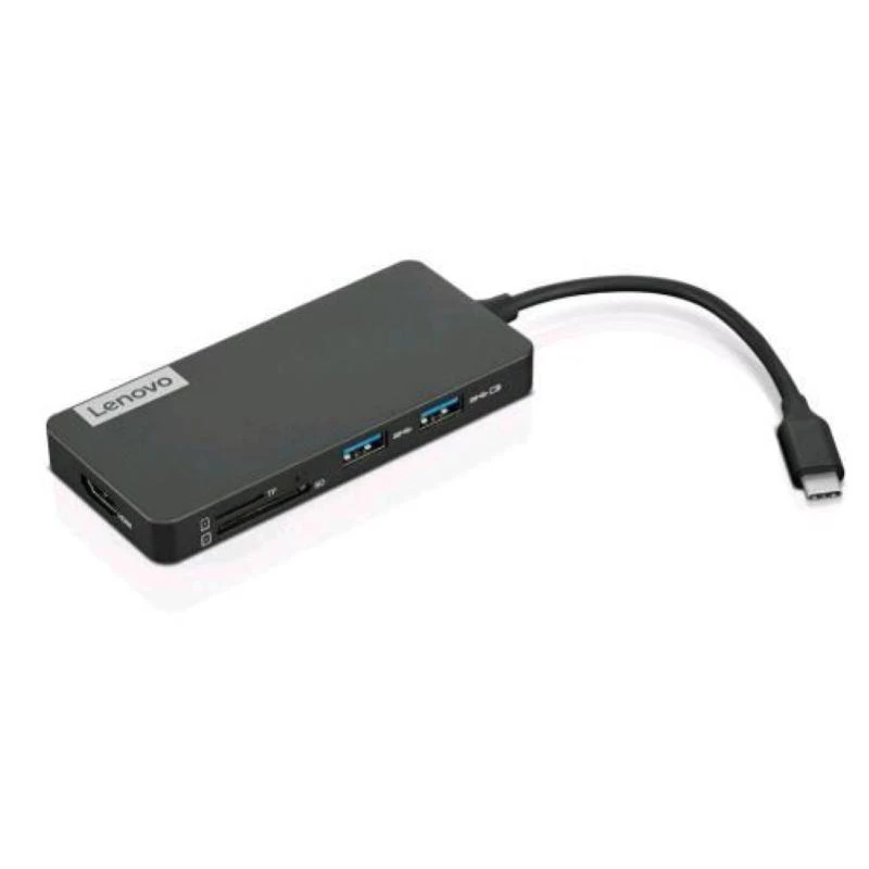 Lenovo 4X11N40212 Dokovacia stanica/port replikátor pre notebook káblový USB 3.2 Gen 1 (3.1 Gen 1) Type-C čierna