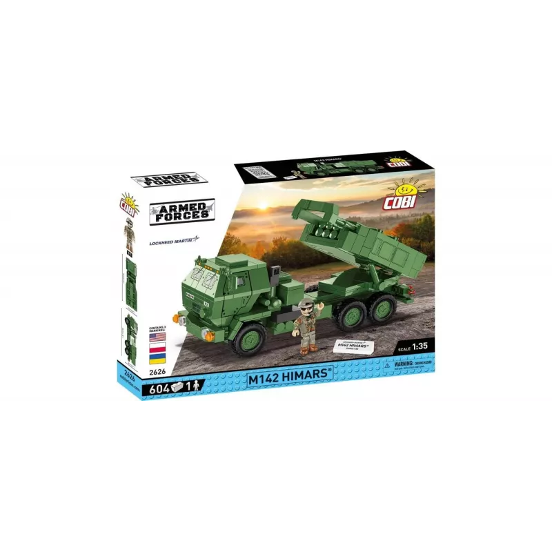COBI 2626 Armed Forces M142 HIMARS stavebnica, 604 dielikov