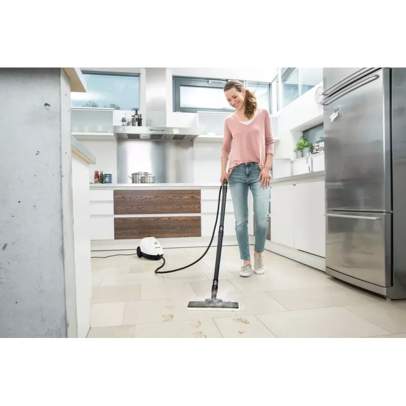 Kärcher SC 2 EasyFix valcový parný čistič 1 L 1500 W čierna, biela