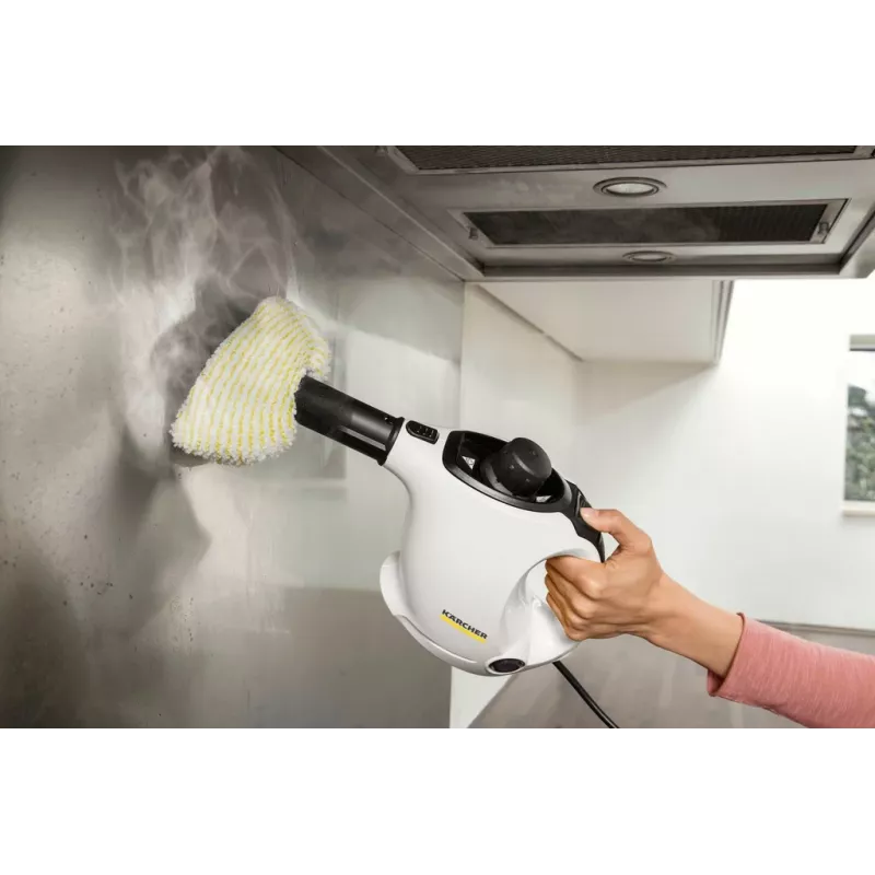 Kärcher SC 1 EasyFix prenosný parný čistič 1200 W čierna, biela