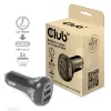 CLUB3D auto nabíjačka pre notebook/laptop 36 Watt, auto, zapaľovač, 24 V, čierna