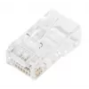 DIGITUS RJ45 modulárny konektor (8P8C) Pass-through, CAT 5e, Unshielded, AWG 26-24, 100 kusov (X-ML-5U-EZ)