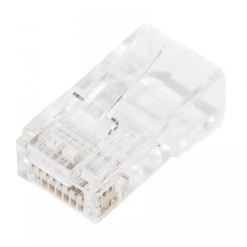 DIGITUS RJ45 modulárny konektor (8P8C) Pass-through, CAT 5e, Unshielded, AWG 26-24, 100 kusov (X-ML-5U-EZ)