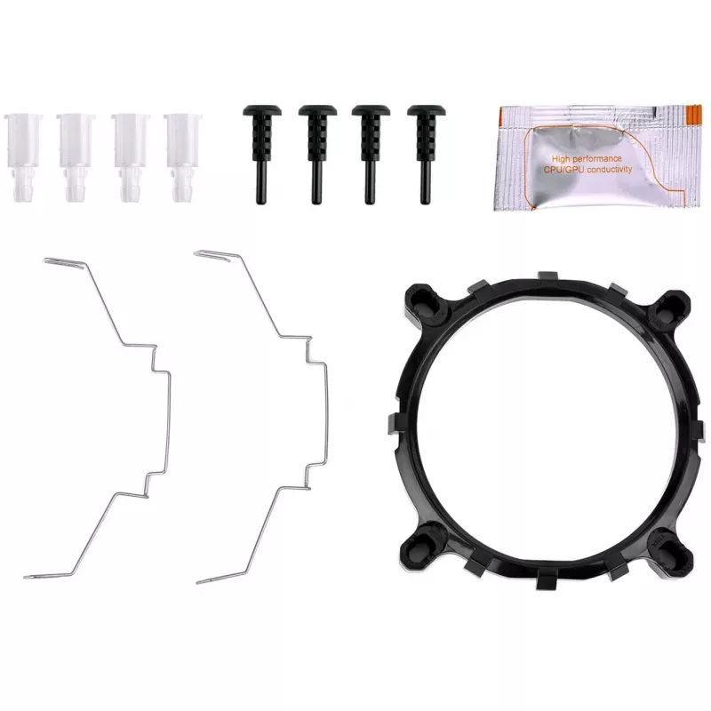 Thermaltake Contac 9 SE procesor vzduchový chladič 9,2 cm čierny. biely