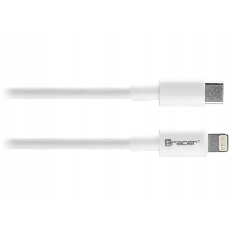 USB Type-C na Lightning kábel TRACER 47169, 1 m, konektor samec na konektor samec