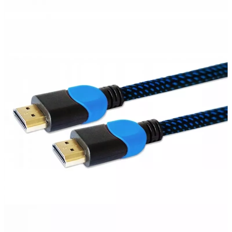 Savio GCL-02 HDMI kábel 1,8 m HDMI Type-A (štandard) čierny, modrý