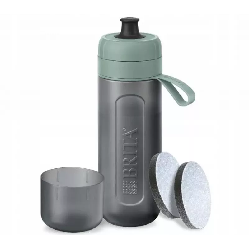 Brita Sports fľaša s vodným filtrom Active tmavozelená, zelená