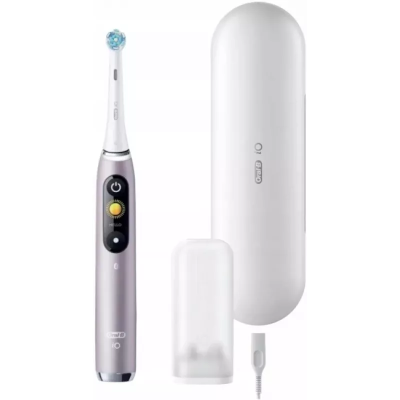 Oral-B iO9 Series 9 elektrická zubná kefka, rosé Quarz