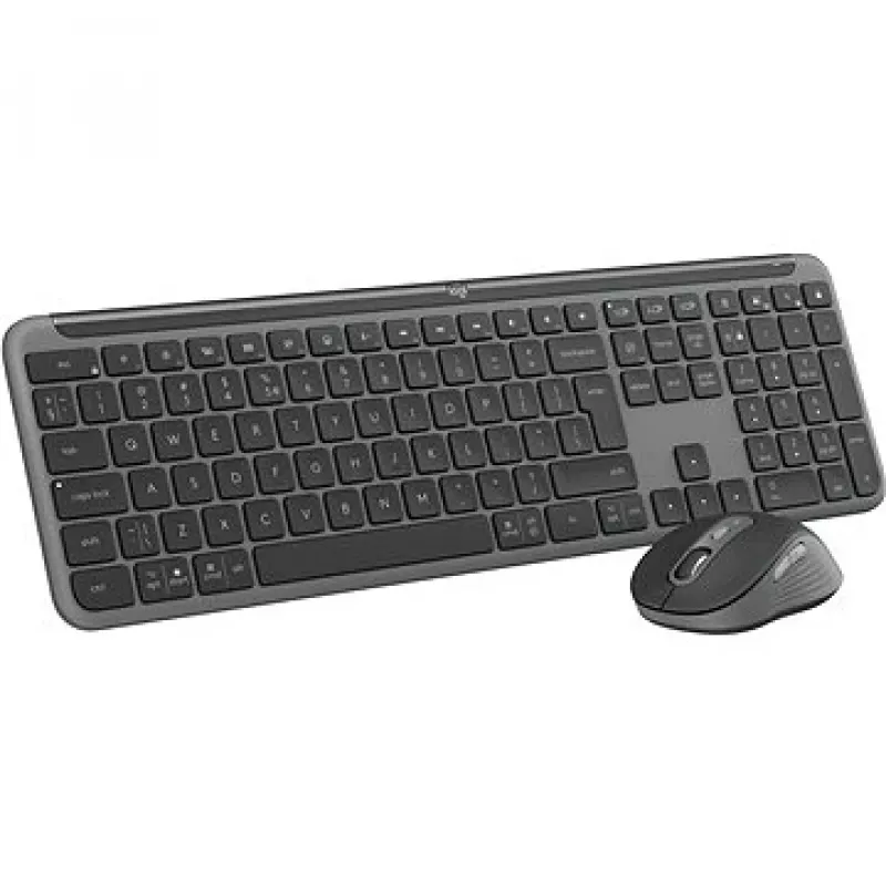 Logitech MK950 Signature slim klávesnica myš v cene kancelária RF Wireless + Bluetooth QWERTY US International grafit