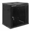 Qoltec 54488 19-palcová nástenná rack skriňa, 12U, 600 x 635 x 450 mm, perforované dvere