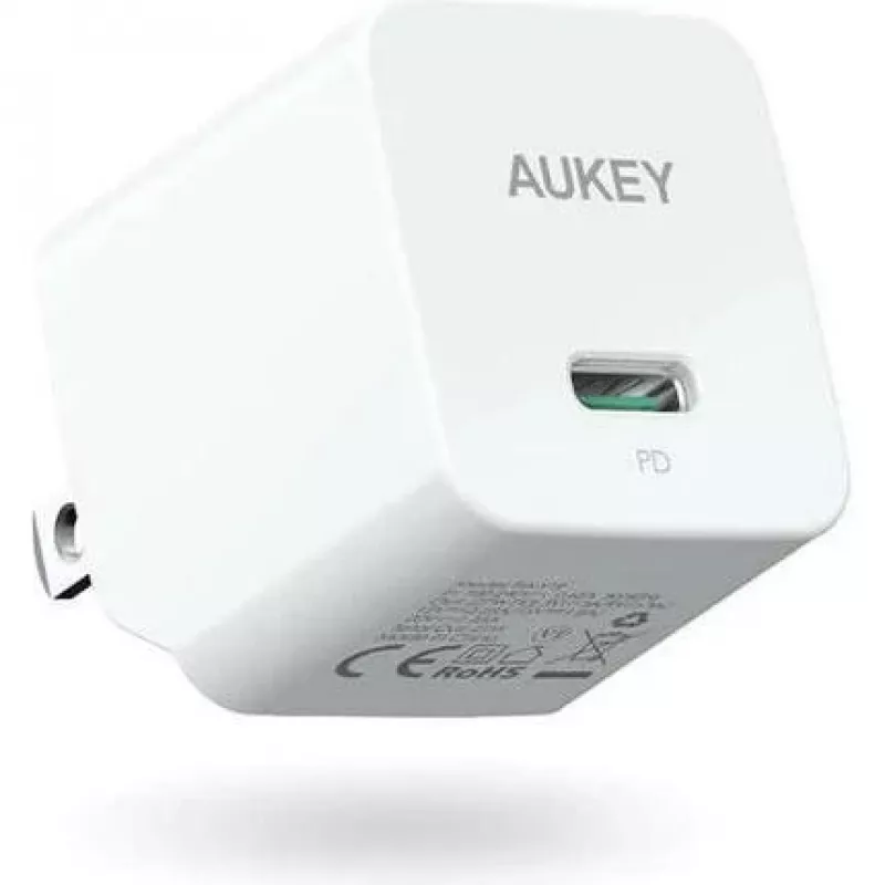 Mini sieťová nabíjačka PA-Y20S biela 1xUSB-C 20W PD Power Delivery