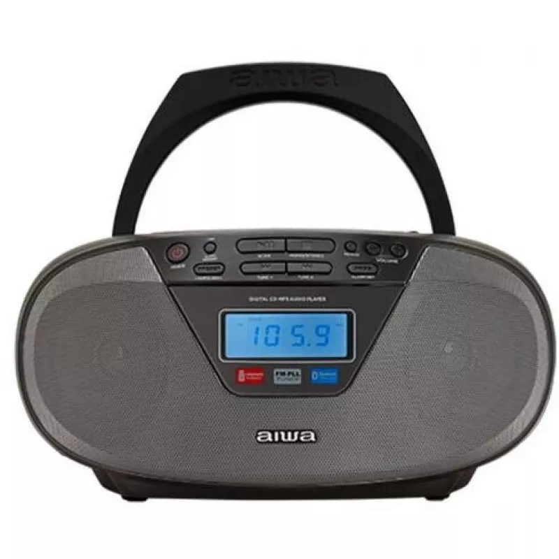 Audio mikrosystém Aiwa BBTU-400BK, CD/MP3/FM-PLL/BT prehrávač (čierny)