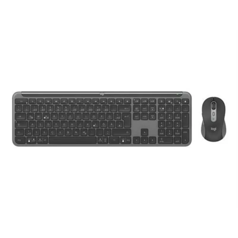 Logitech 920-012483 klávesnica myš included Office RF Wireless + Bluetooth QWERTZ German Graphite