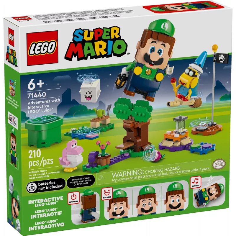 Stavebnica LEGO 71440 Super Mario interaktívna figúrka LEGO Luigi súprava