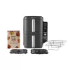 Ninja SL400EU fritéza Double 9,5 L 2470 W teplovzdušná fritéza čierna, sivá