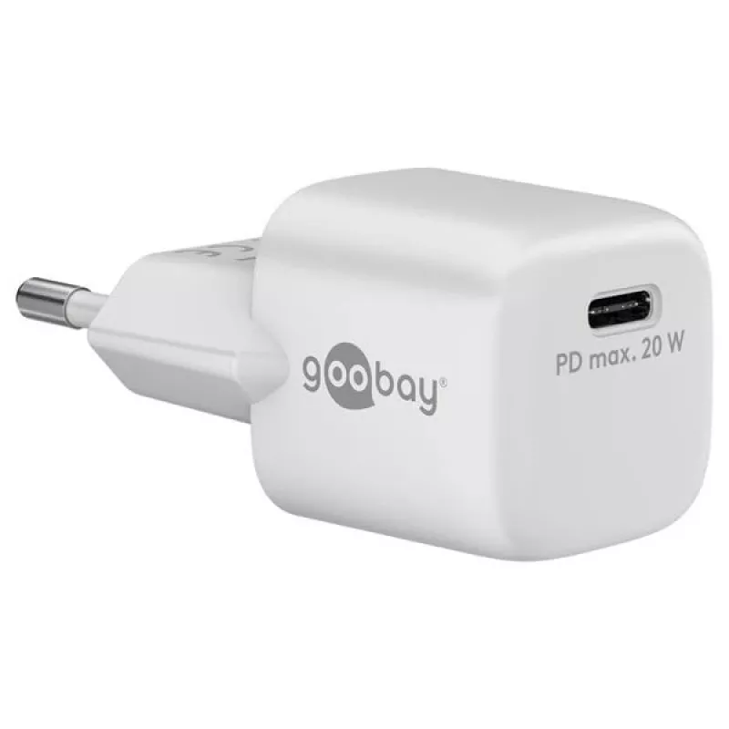Goobay univerzálna čierna AC rýchlonabíjačka pre interiér 65403 USB Type-C 110-240V