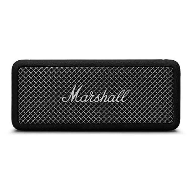 Prenosný Bluetooth reproduktor Marshall Emberton II Black Steel — kompaktný dizajn, bezdrôtové audio