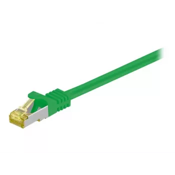 Wentronic RJ-45 Cat.7 kábel 0.25m - RJ-45 - RJ-45 - konektor samec/samec - zlatý - Cat.7 kábel - S/FTP (S-STP) (91568)