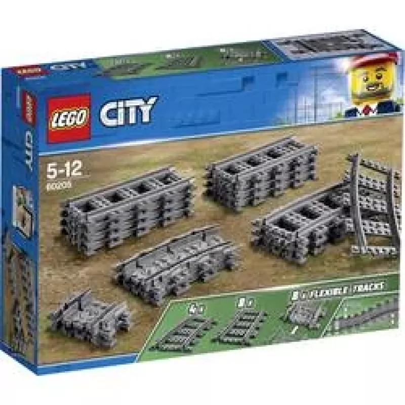 60205 City koľajnice, stavebná hračka