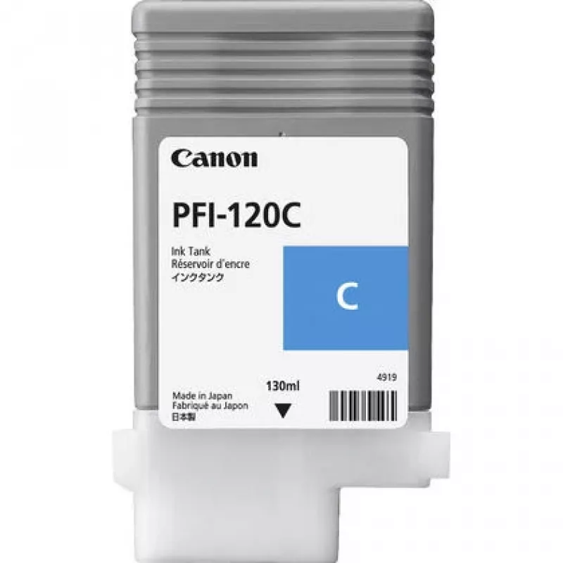 Canon PFI-120C atramentová kazeta 1 kus originálna azúrová