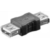 Microconnect USBAFAF káblový adaptér USB A čierny