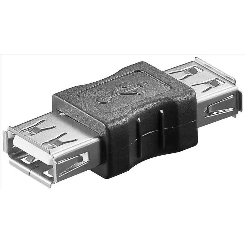 Microconnect USBAFAF káblový adaptér USB A čierny