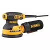 Excentrická brúska DeWalt DWE6423-QS, 280 W, 8 000–12 000 OPM, 2,6 mm zdvih brúsenia, 1,28 kg