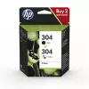 HP 304 balenie 2 ks čierna/trojfarebná originálne atramentové kazety